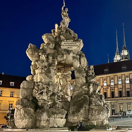 Apartman Se Saunou A Terasou S Vyhledem Na Brno Luaran gambar