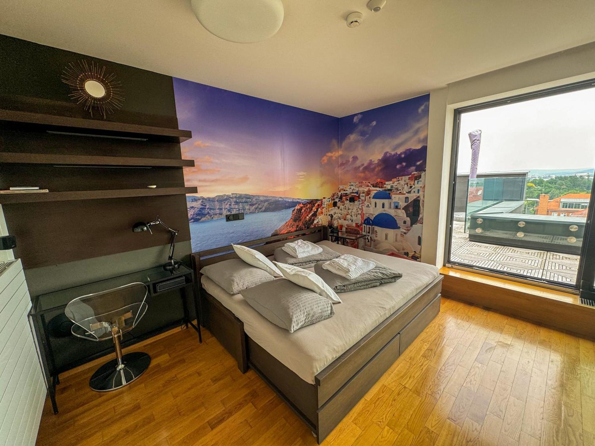 Apartman Se Saunou A Terasou S Vyhledem Na Brno Luaran gambar