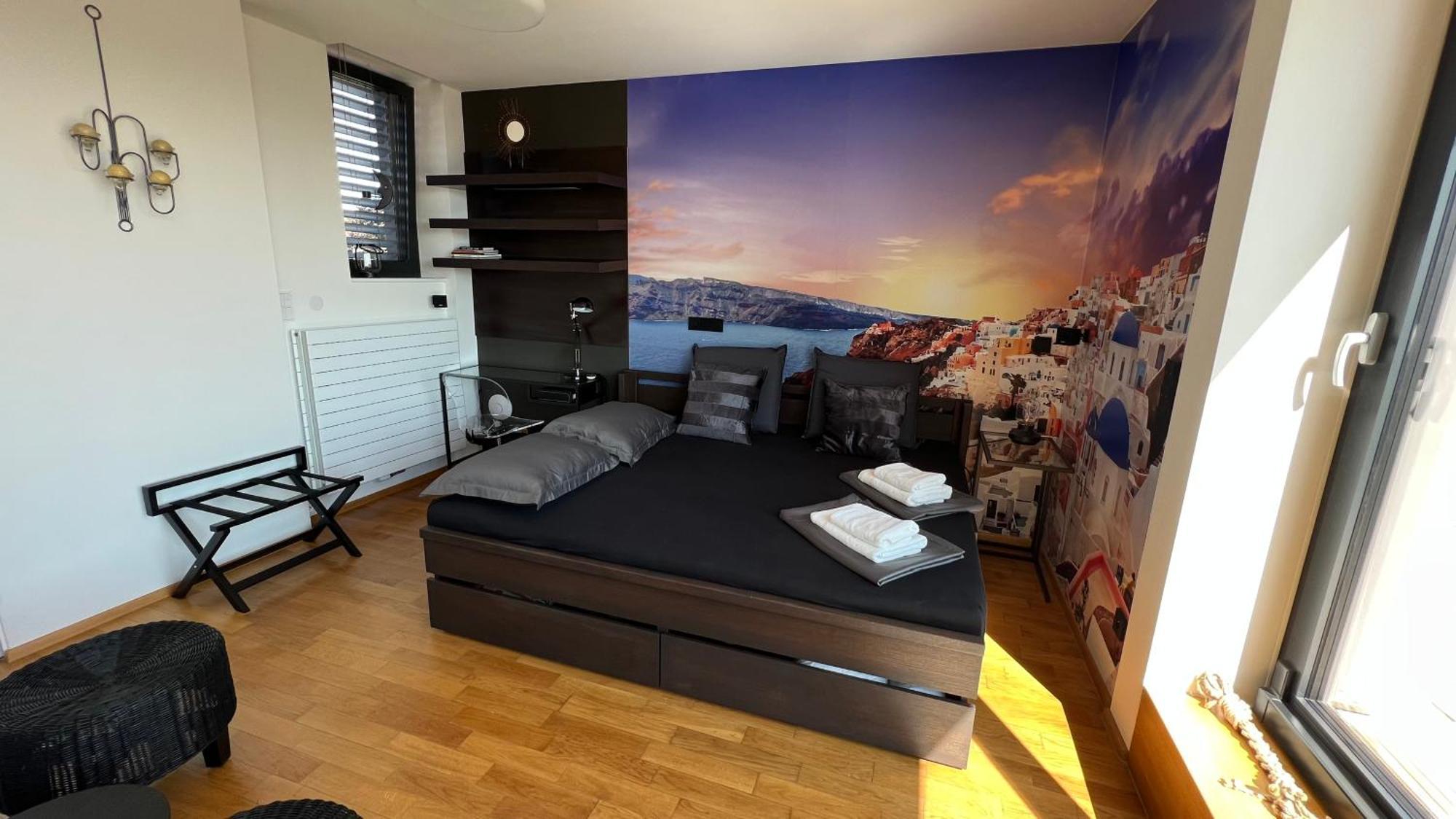 Apartman Se Saunou A Terasou S Vyhledem Na Brno Luaran gambar