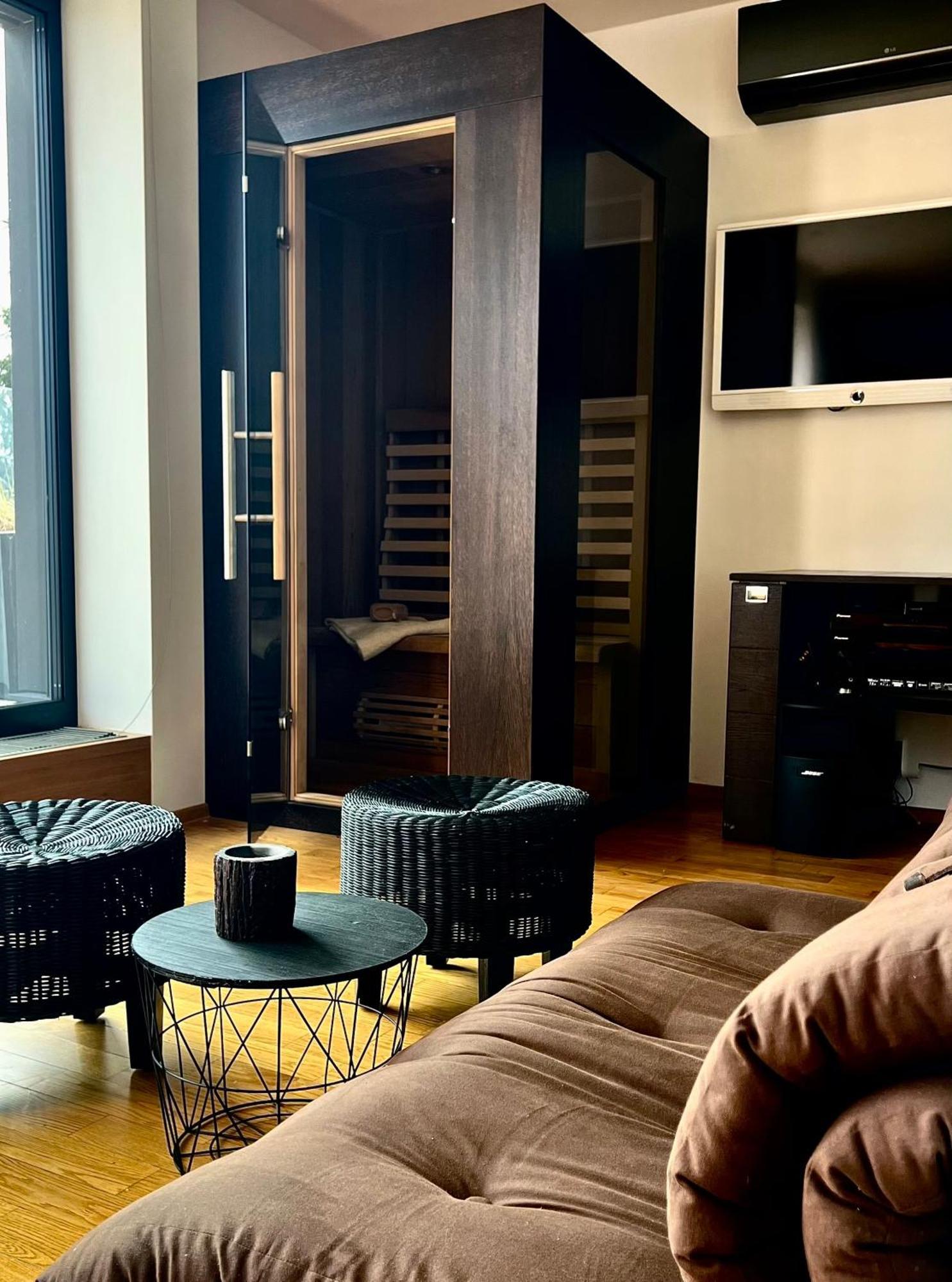 Apartman Se Saunou A Terasou S Vyhledem Na Brno Luaran gambar